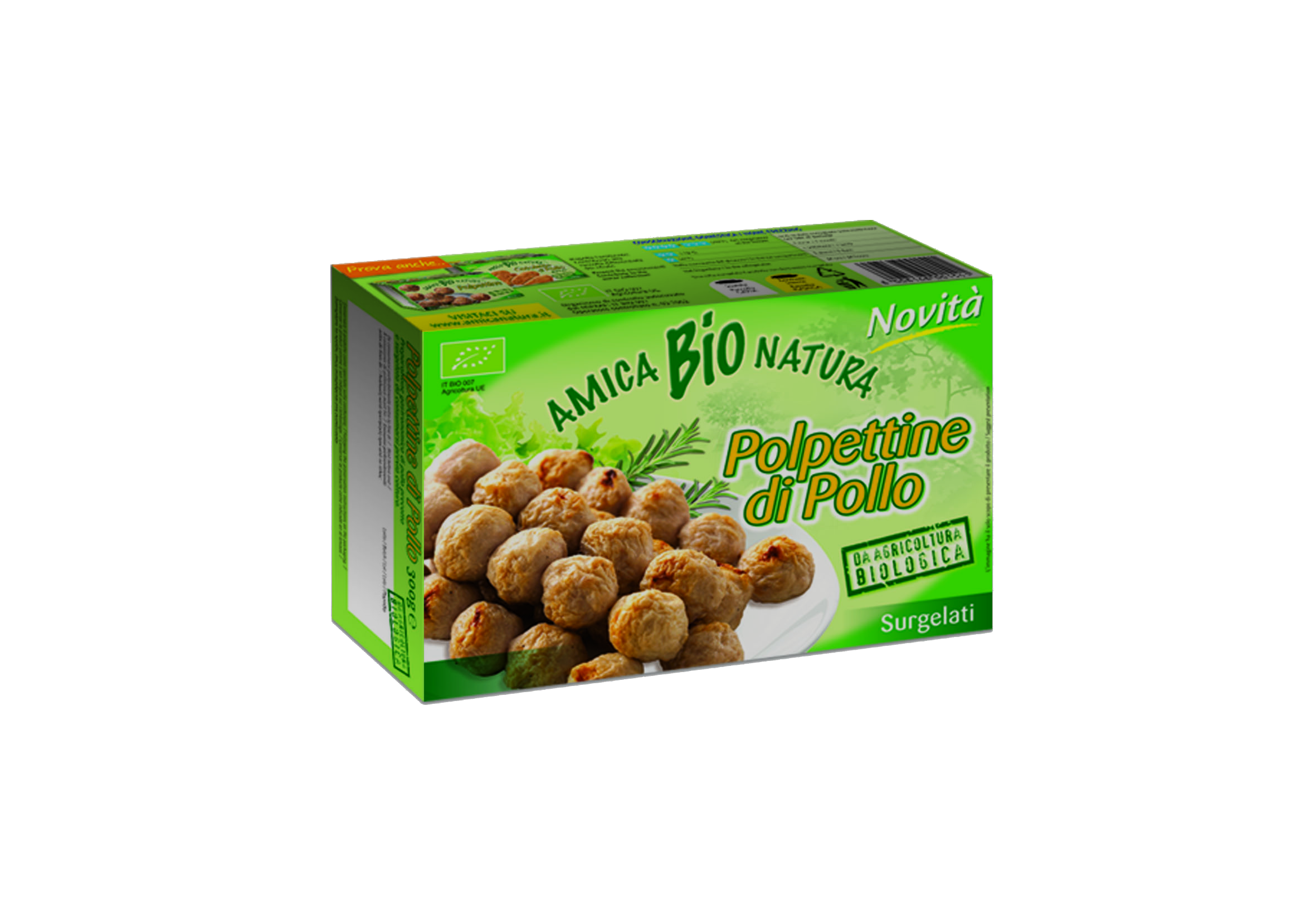 Polpette di pollo Amica Natura BIO astuccio da 300g