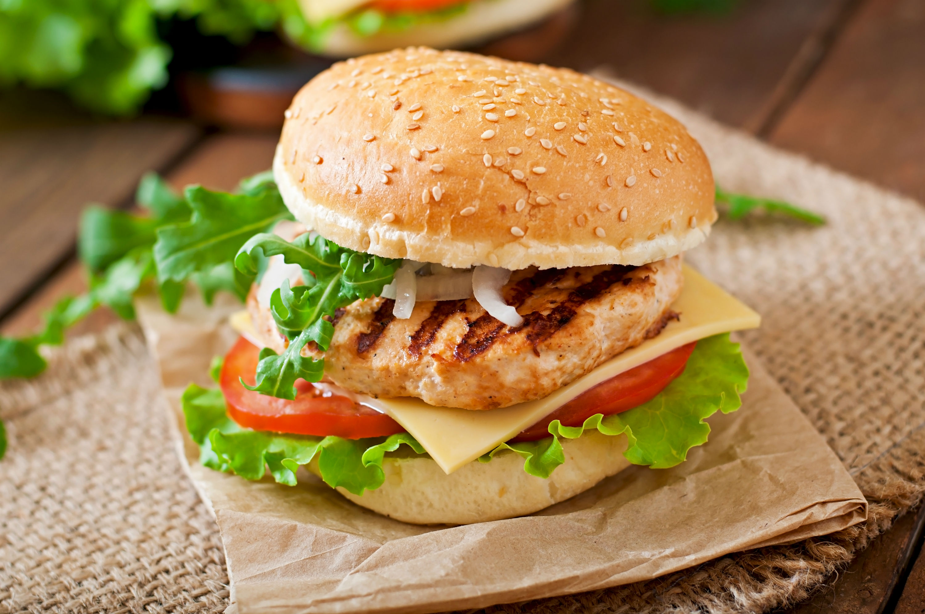 hamburger di pollo amica natura bio