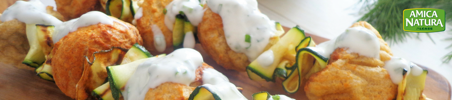 ricetta polpette con zucchine grigliate