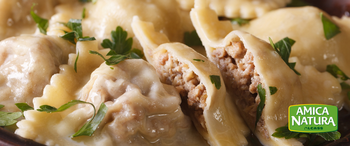 Tortellini ripieni di carne, la ricetta