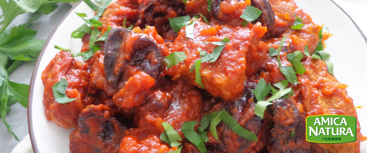 Spezzatino di vitello al sugo di pomodoro, la ricetta di Madga