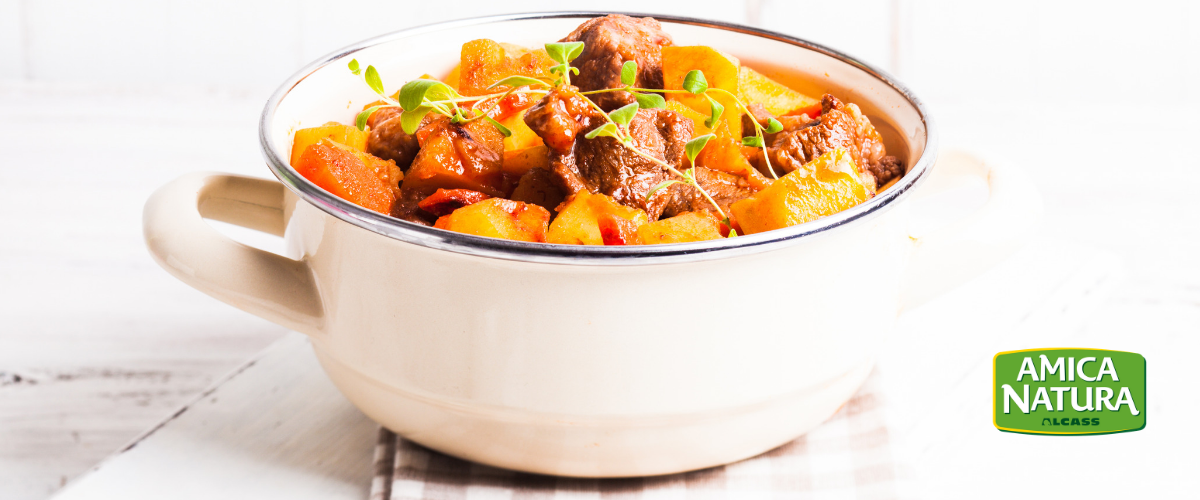 Veal stew with artichokes, tasty recipe