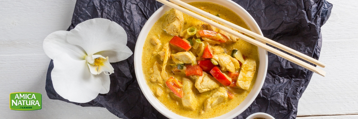 ricetta pollo al curry