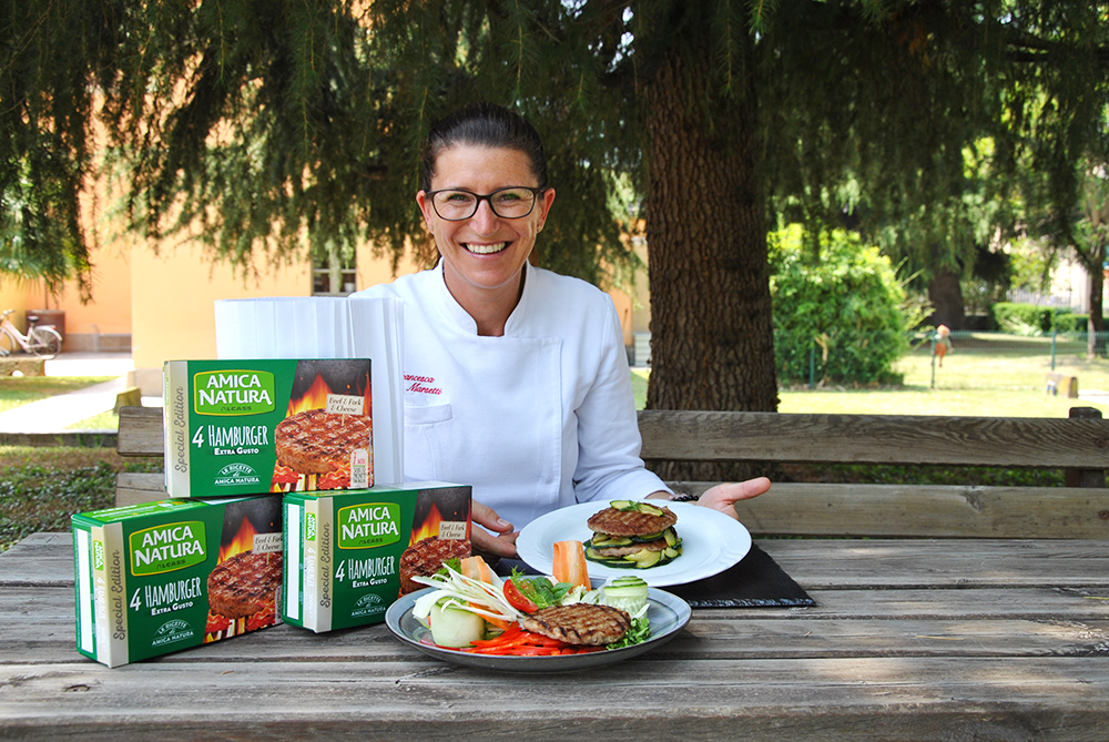 Hamburger Extragusto, il piatto estivo firmato Francesca Marsetti Chef!